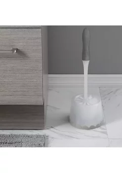Bath Bliss Deluxe Toilet Bowl Brush and Stand -Piper & Wright Sales Belk 646