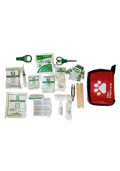 American Pet Supplies 40-piece Pet Travel First Aid Medical Emergency Kit 5 American Pet Supplies 40-piece Pet Travel First Aid Medical Emergency Kit -Piper & Wright Sales Belk 674
