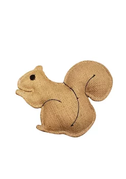 American Pet Supplies Eco-friendly Rustic Jute Squirrel Shaped Dog Chew Toy -Piper & Wright Sales Belk 687