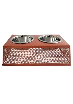 American Pet Supplies Eco-friendly Elevated Country Dog Feeder -Piper & Wright Sales Belk 749