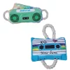 American Pet Supplies Cassette Tape And Boombox Plush Dog Chew Toys