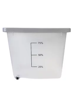 American Pet Supplies 30 Liters Plastic Food Container on Wheels