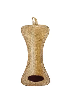 American Pet Supplies Eco-friendly Rustic Dinner Jute Dog Bone Shaped Chew Toy 5 American Pet Supplies Eco-friendly Rustic Dinner Jute Dog Bone Shaped Chew Toy -Piper & Wright Sales Belk 772