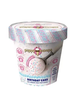 American Pet Supplies - Puppy Scoops Ice Cream Mix (Birthday Cake) - 4.65 oz -Piper & Wright Sales Belk 775