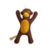 American Pet Supplies Eco-friendly Monkey Natural Leather Dog Chew Toy