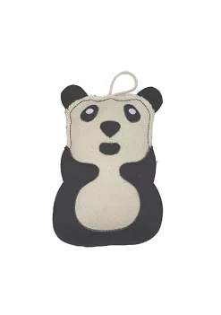 American Pet Supplies Eco-friendly Canvas And Jute Panda Shaped Dog Chew Toy