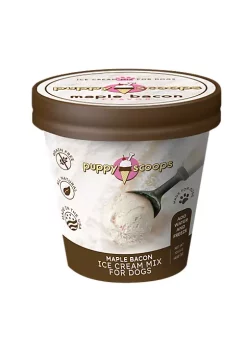 American Pet Supplies - Puppy Scoops Ice Cream Mix For Dogs - Maple Bacon - 4.65 oz