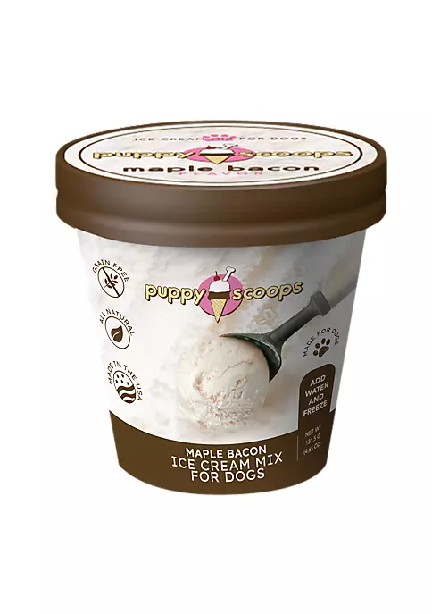 American Pet Supplies - Puppy Scoops Ice Cream Mix For Dogs - Maple Bacon - 4.65 oz 3 American Pet Supplies - Puppy Scoops Ice Cream Mix For Dogs - Maple Bacon - 4.65 oz - Image 3